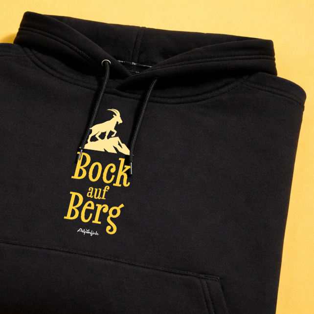Bock auf Berg - Unisex Organic Hoodie