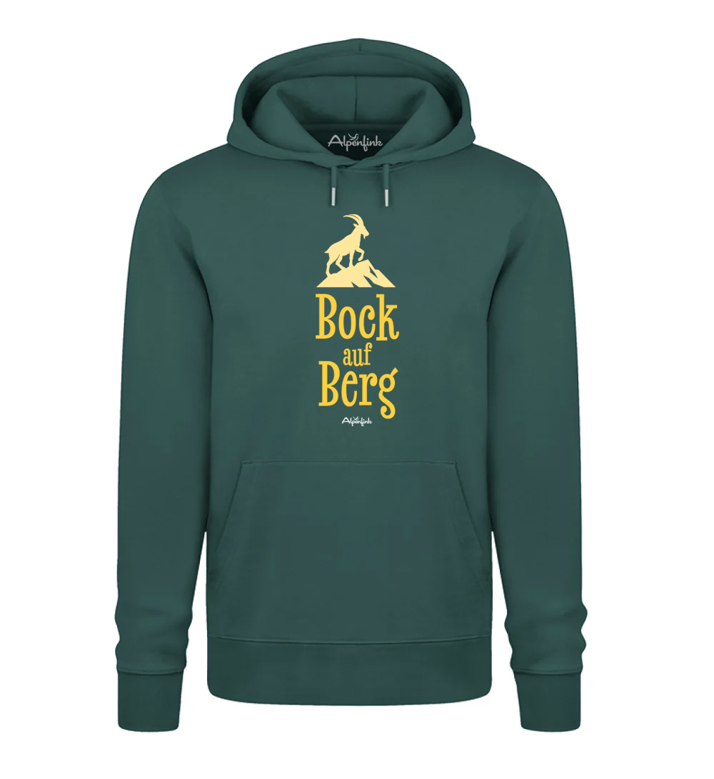 Bock auf Berg - Unisex Organic Hoodie