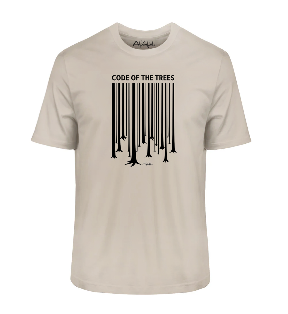Code of the trees – Angenehm weiches Unisex Bio-Shirt