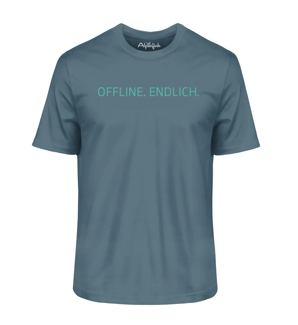 Offline. Endlich. – Herren Premium Organic Shirt