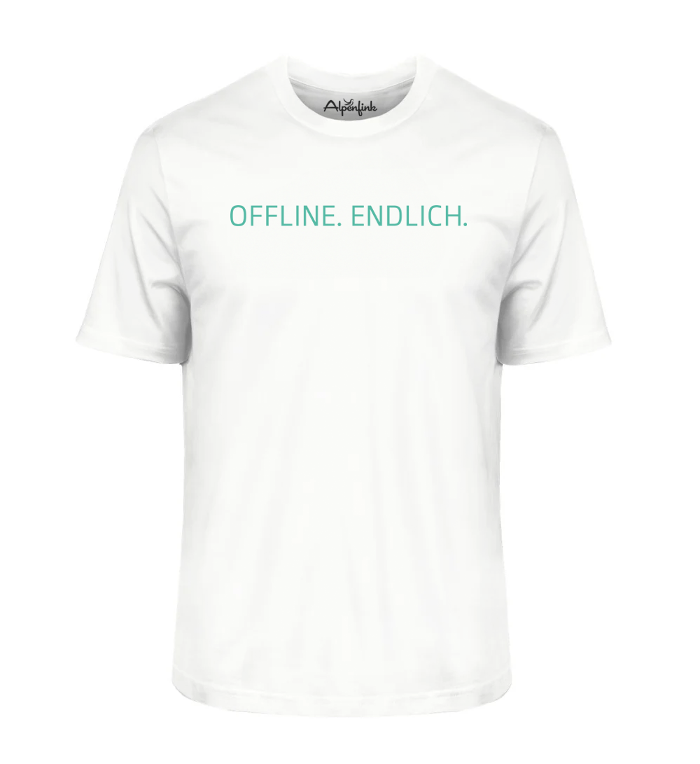 Offline. Endlich. – Herren Premium Organic Shirt