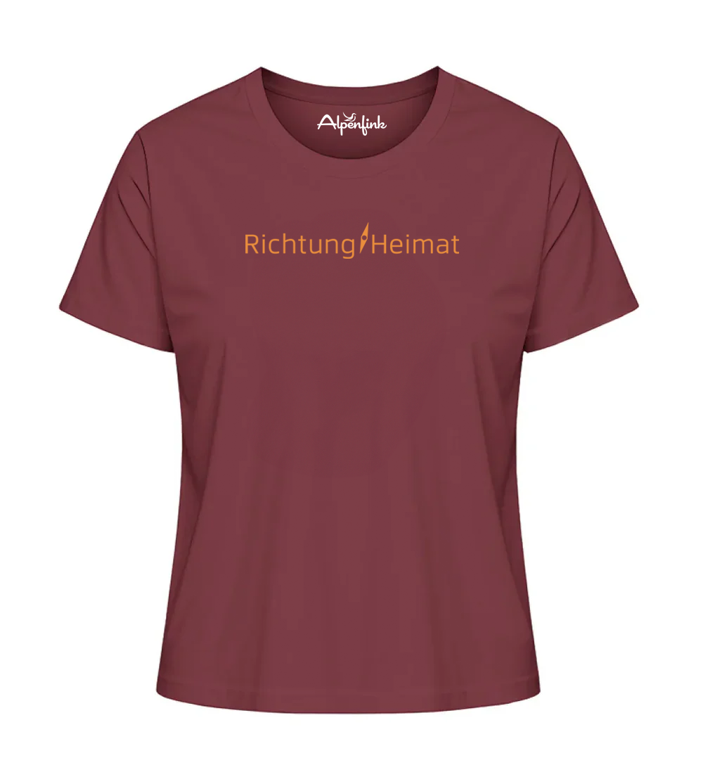 Richtung Heimat – Damen Premium Organic Shirt