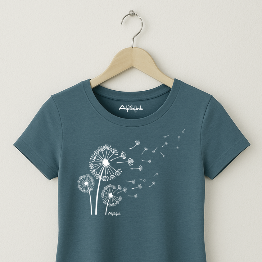 Pusteblume – Damen Premium Organic Shirt