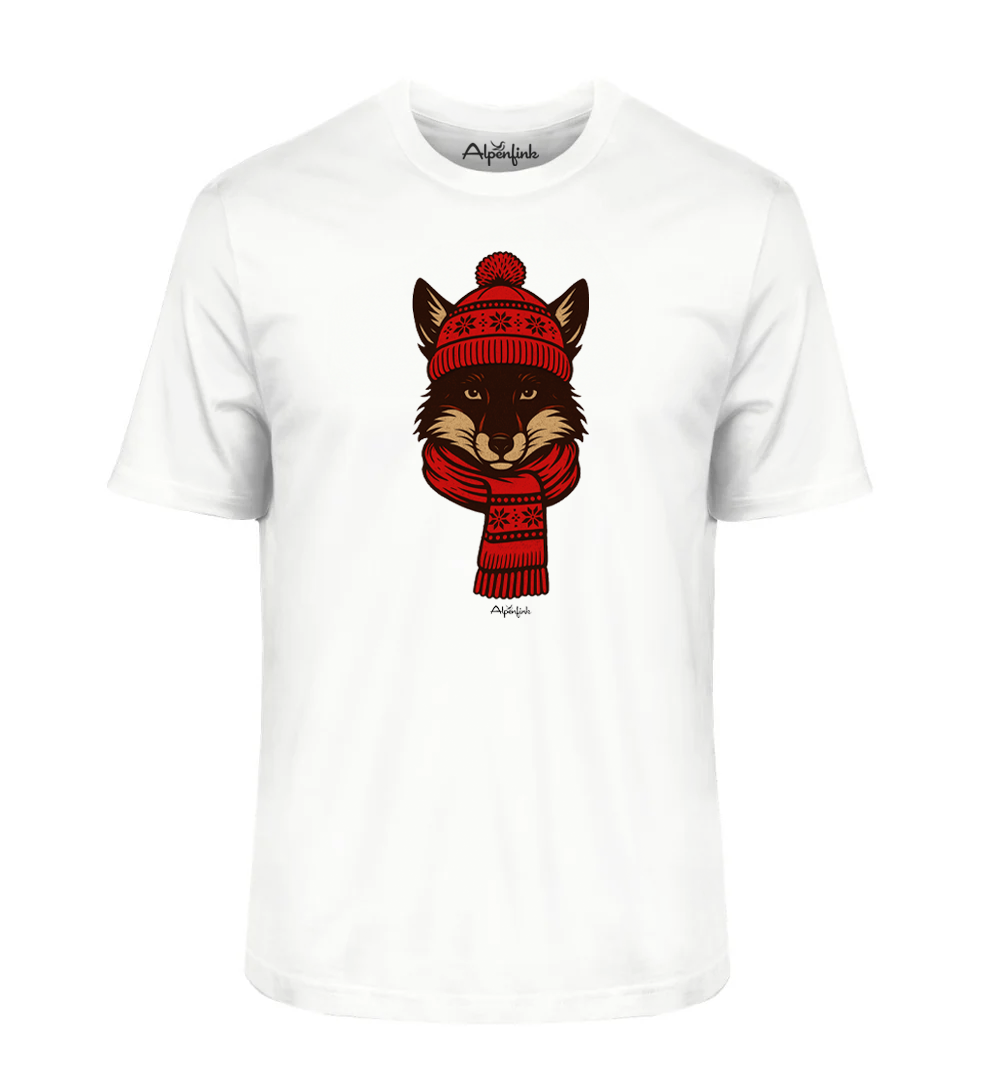 Winterfuchs – Angenehm weiches Unisex Bio-Shirt