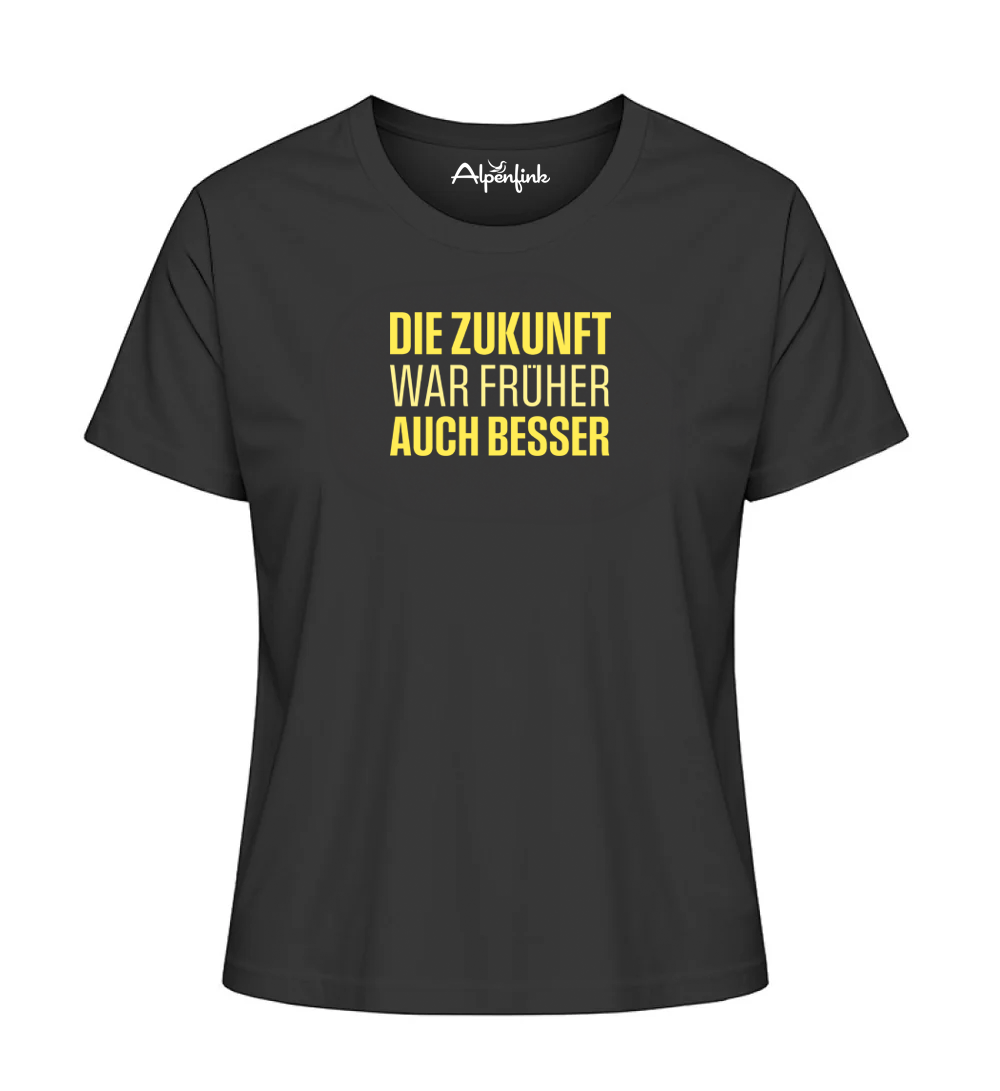 Die Zukunft war früher auch besser – Damen Premium Organic Shirt