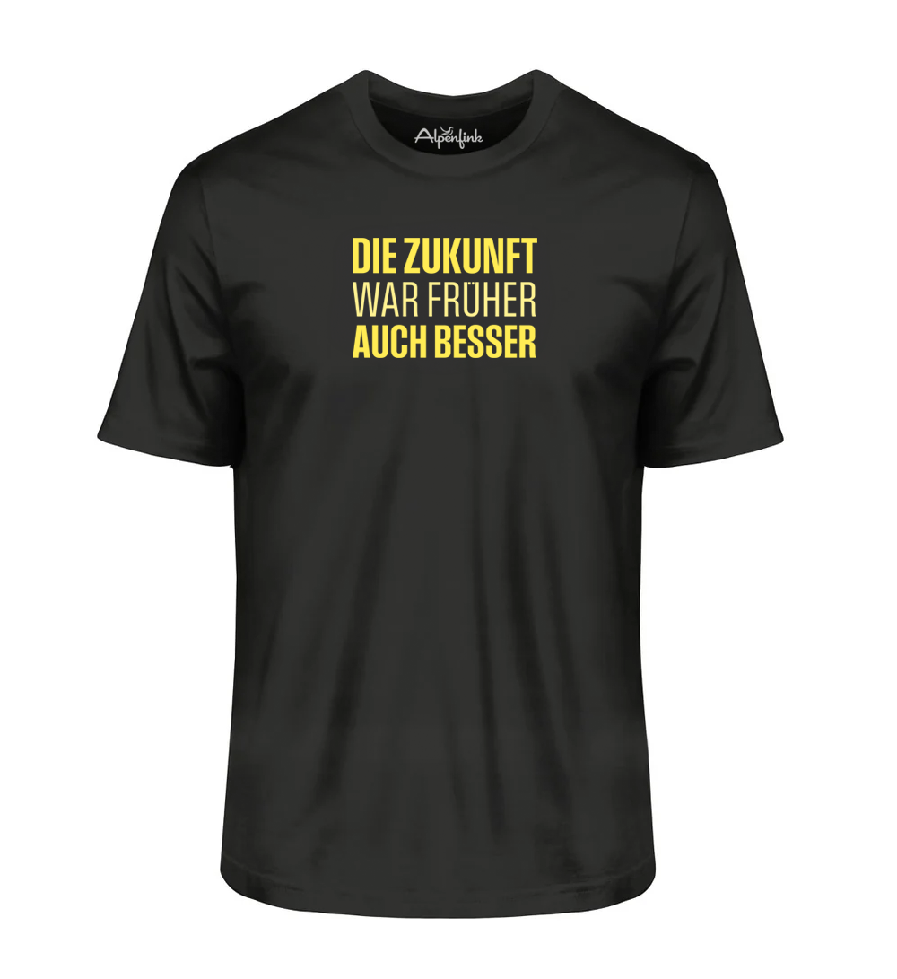 Die Zukunft war früher auch besser – Herren Premium Organic Shirt