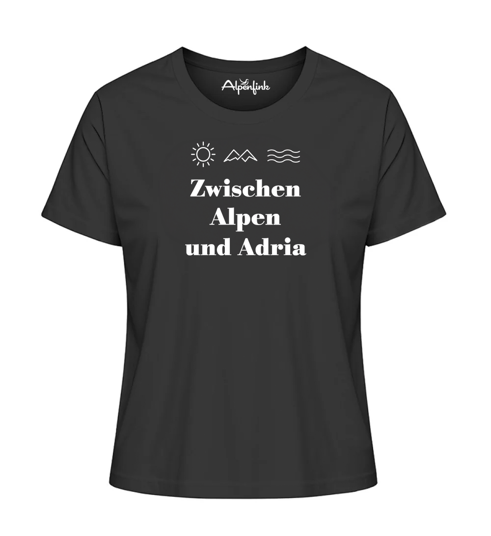 Zwischen Alpen und Adria – Damen Premium Organic T-Shirt