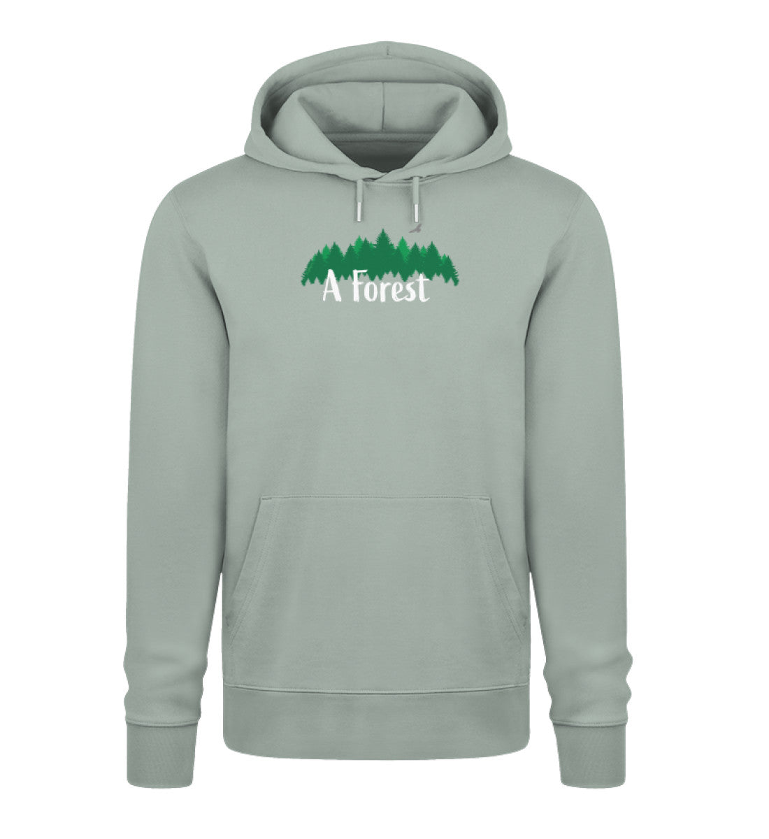 A Forest – Unisex Organic Hoodie Aloe