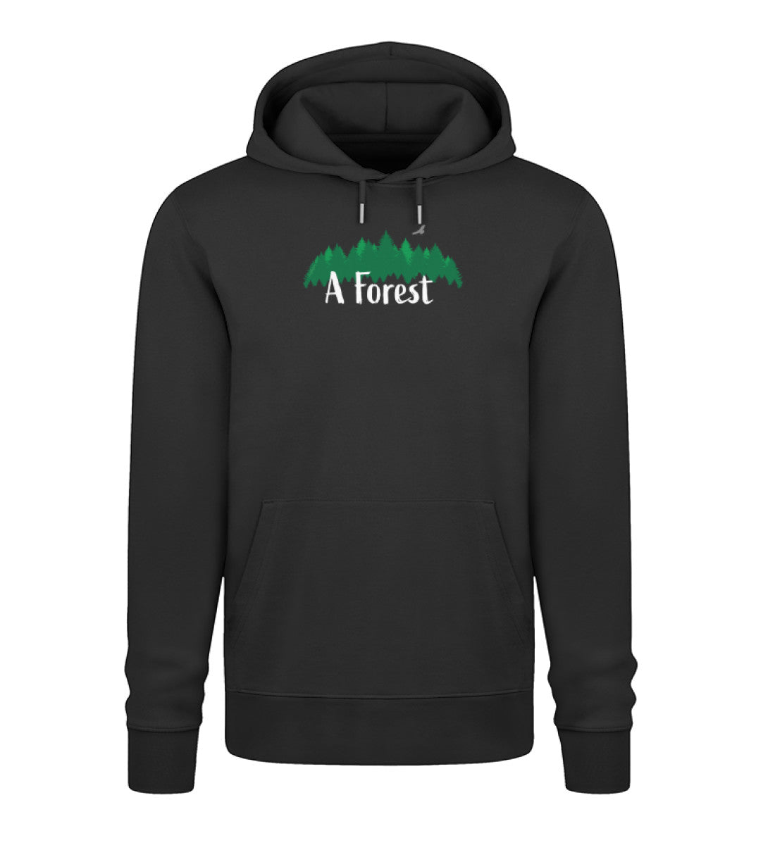 A Forest – Unisex Organic Hoodie Black