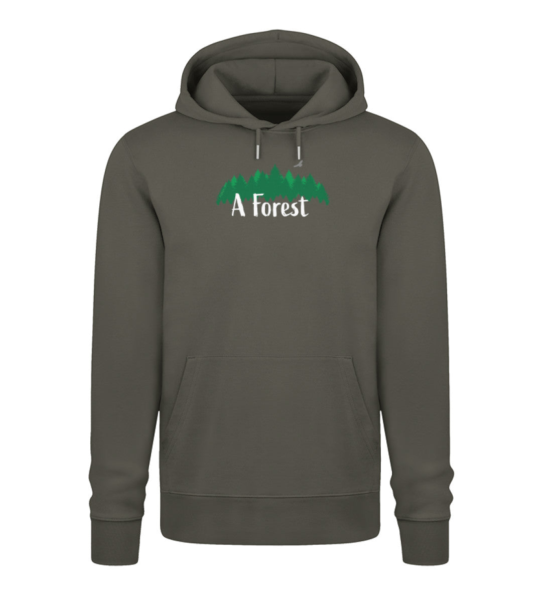 A Forest – Unisex Organic Hoodie Khaki