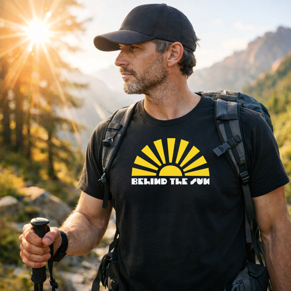 Behind the sun – Unisex Premium Organic Shirt