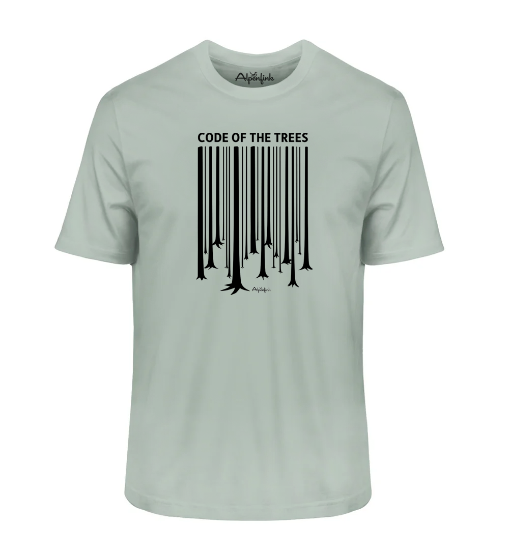 Code of the trees – Angenehm weiches Unisex Bio-Shirt