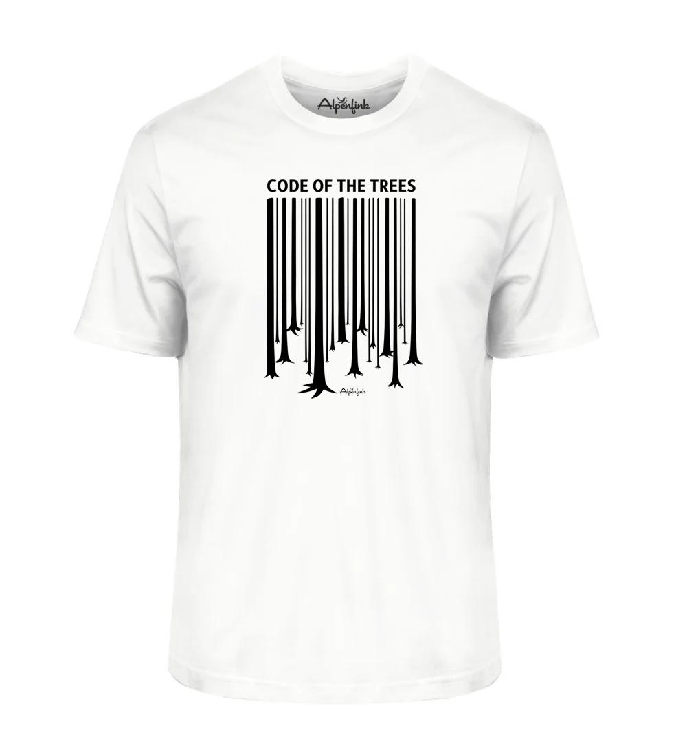 Code of the trees – Angenehm weiches Unisex Bio-Shirt