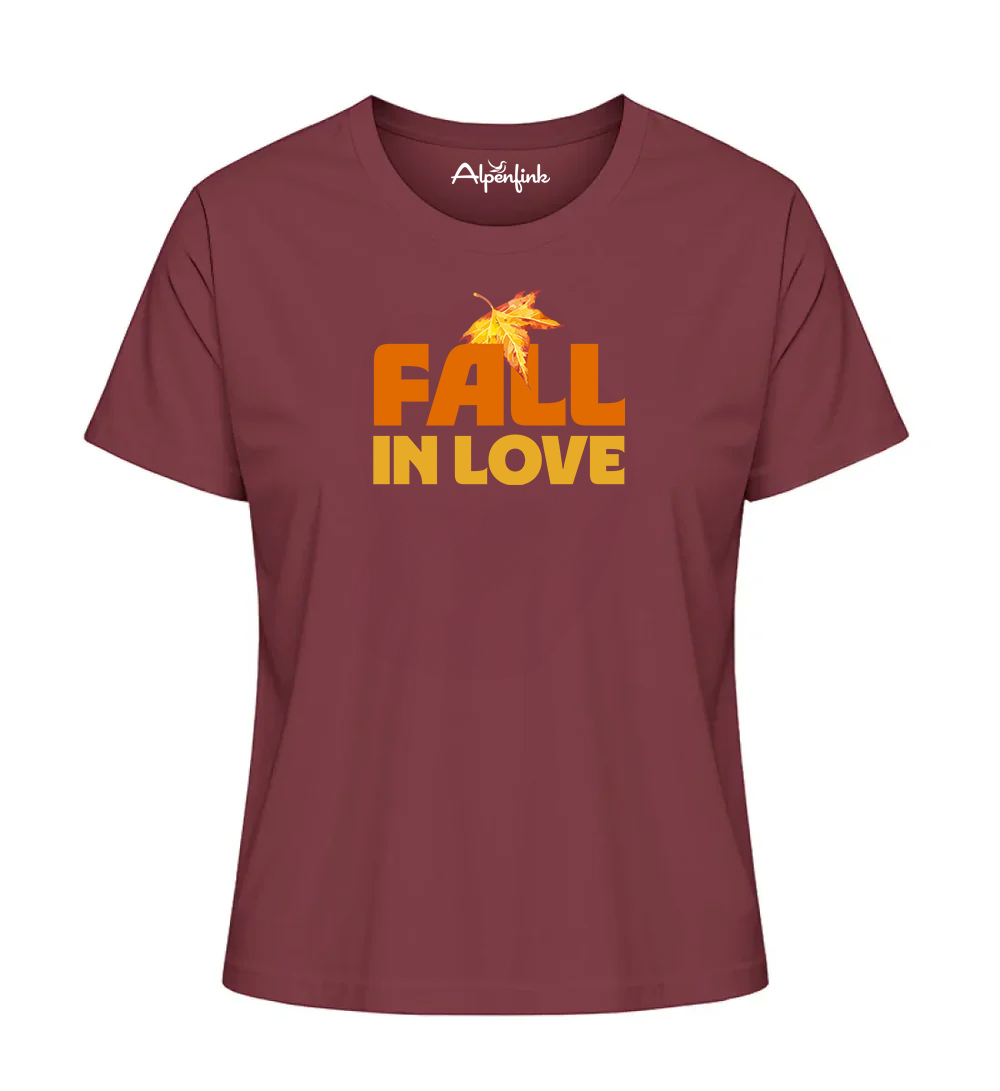 Fall in Love – Damen Premium Organic Shirt