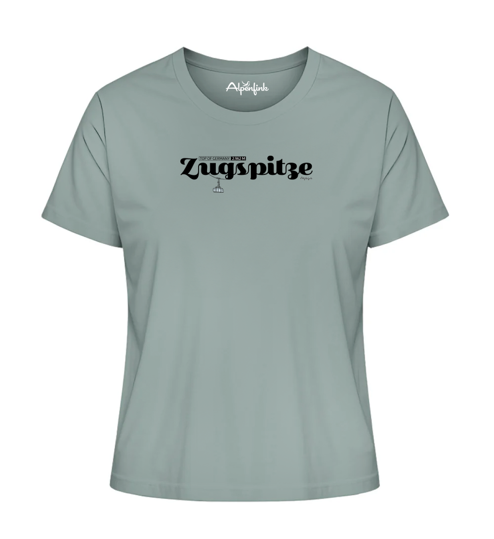 Green Bay Damen Bio T-Shirt mit Zugspitze Motiv