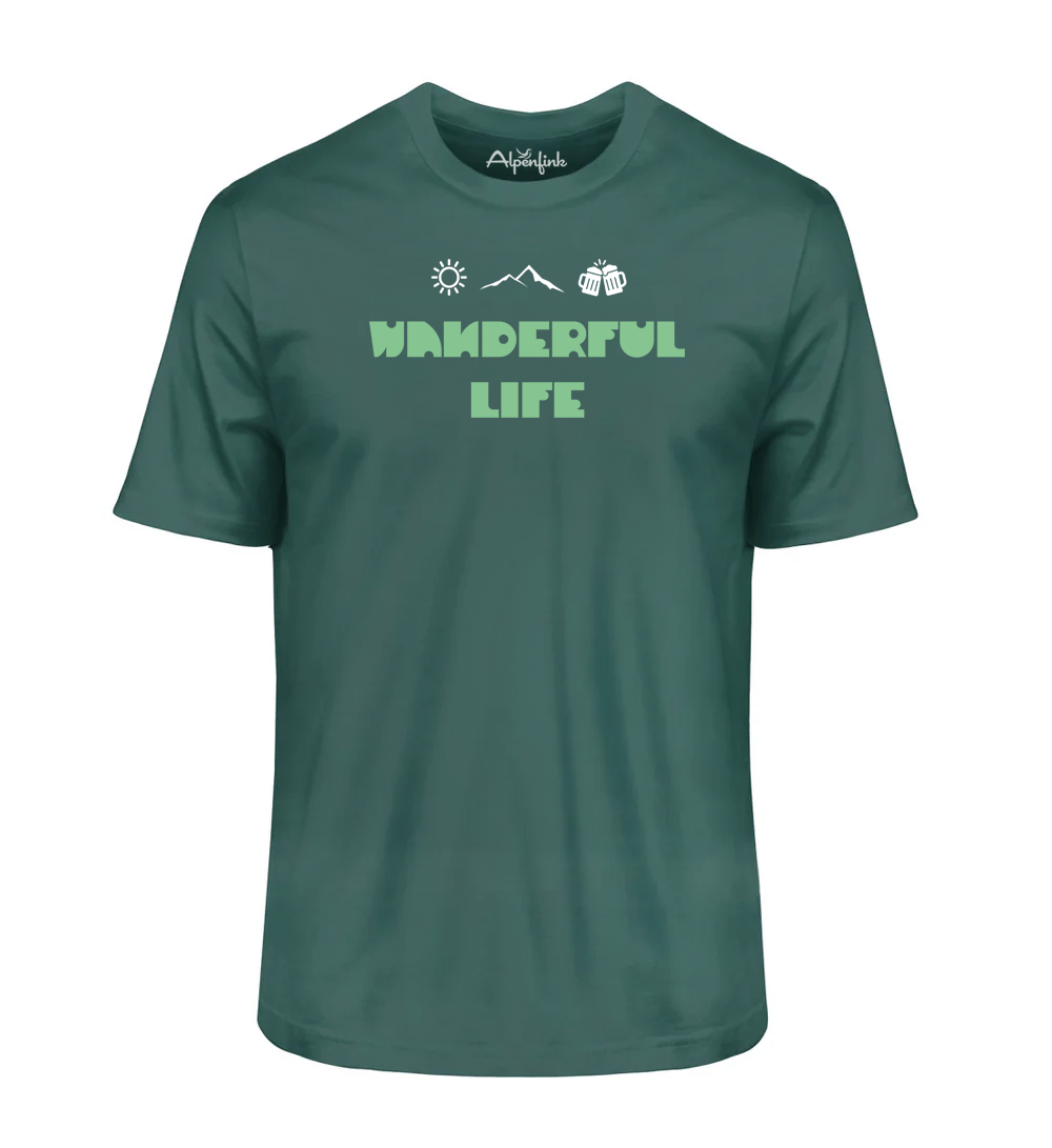 Wanderful Life – Herren Premium Organic Shirt