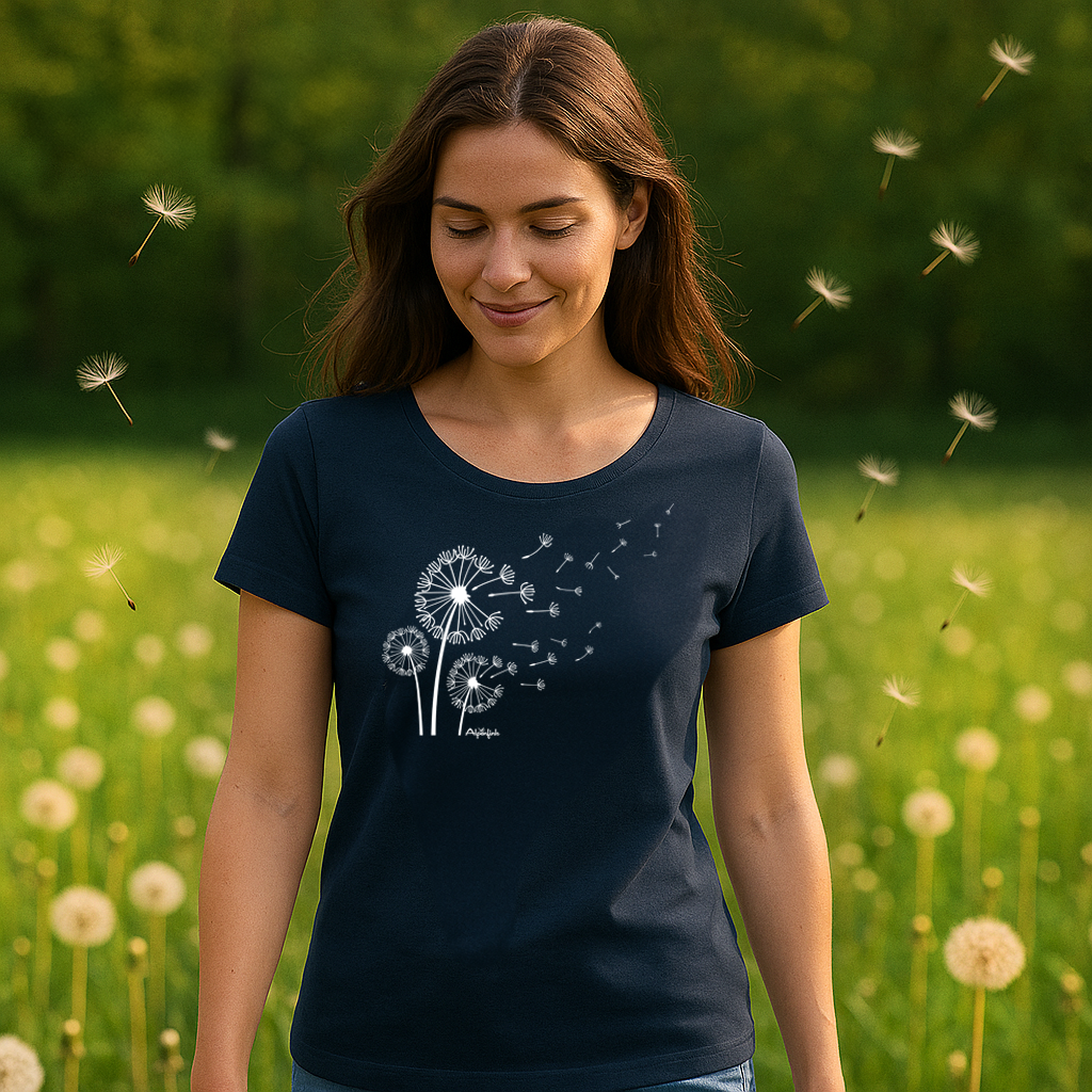 Pusteblume – Damen Premium Organic Shirt