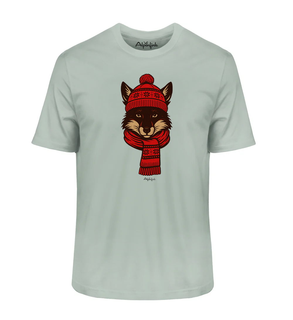 Winterfuchs – Angenehm weiches Unisex Bio-Shirt