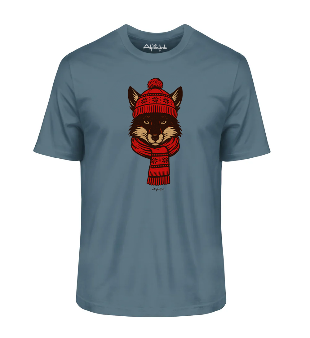 Winterfuchs – Angenehm weiches Unisex Bio-Shirt