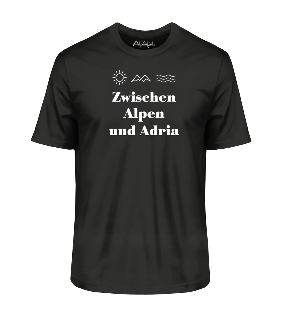 Zwischen Alpen und Adria – Angenehm weiches Unisex Bio-Shirt